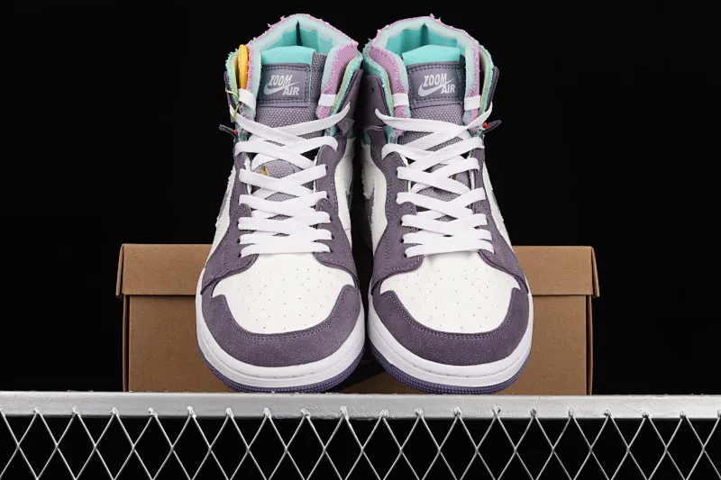 All categories Air Jordan Jordan series basketball shoes Air Jordan 1 High G version Air Jordan 1 Zoom CMFT "Tropical Twist" AJ1 Joe 1 Taro Purple CT0978-150